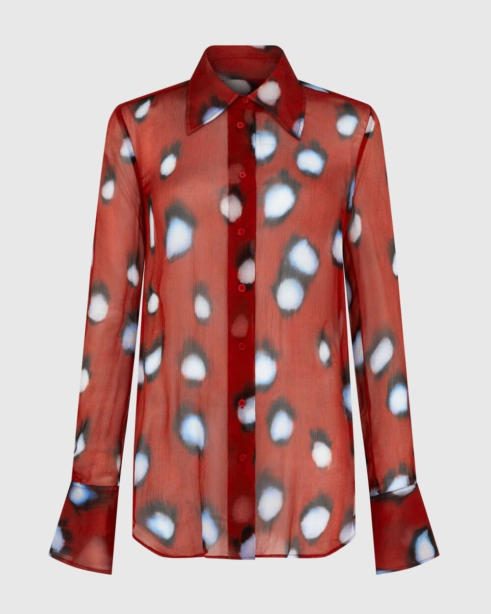 Rat & Boa Adah Shirt Red - XXS